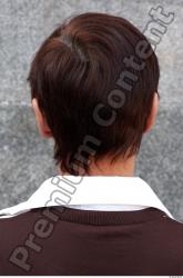 Head Hair Woman Casual Slim Street photo references